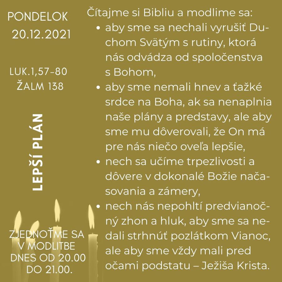 LEPŠÍ PLÁN