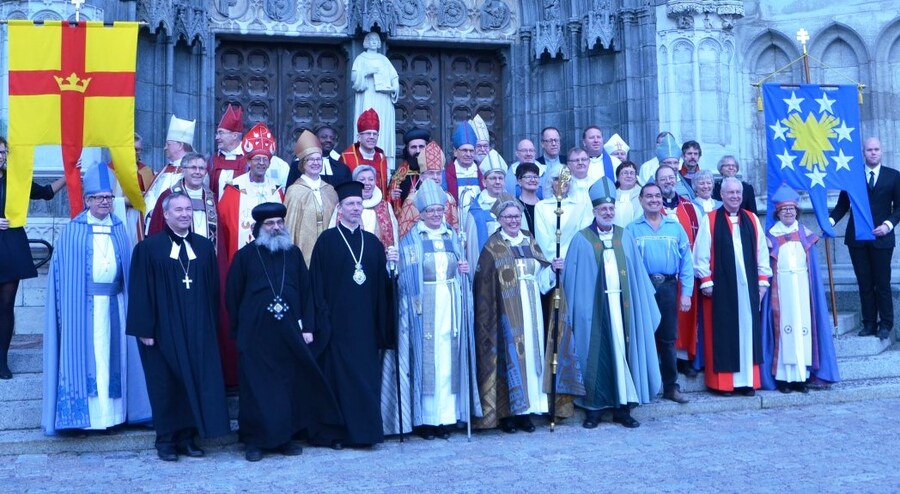 Návšteva diecézy Härnösand pri príležitosti inštalácie novej biskupky 