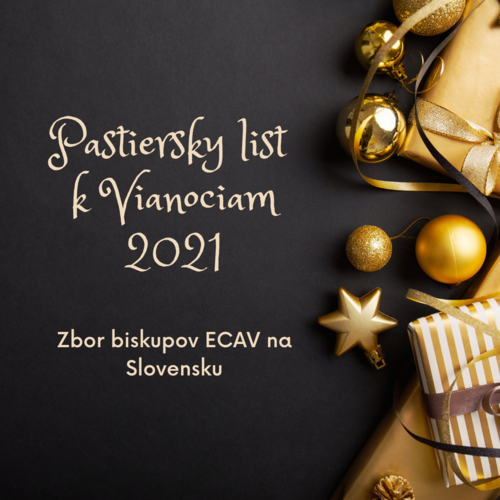 Pastiersky list Zboru biskupov ECAV k Vianociam 2021