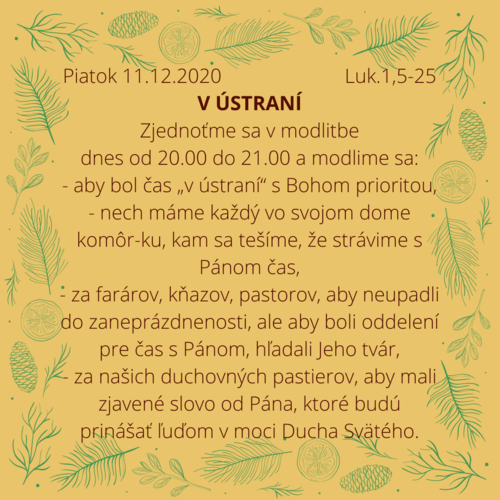 V ústraní