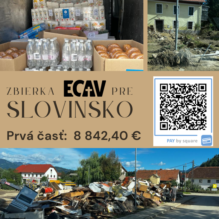 Prvý balík pomoci pre Slovinsko bol odoslaný