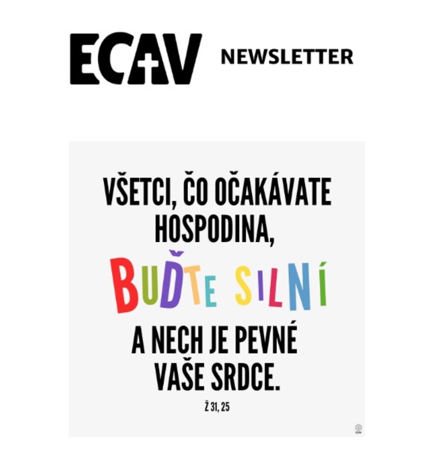 Newsletter ECAV, 16.6.2022