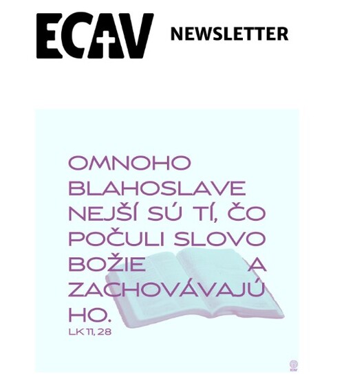 Newsletter ECAV- 28.10.2022