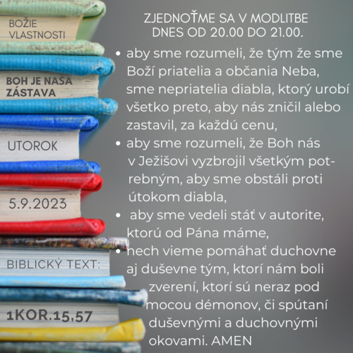Boh je naša zástava