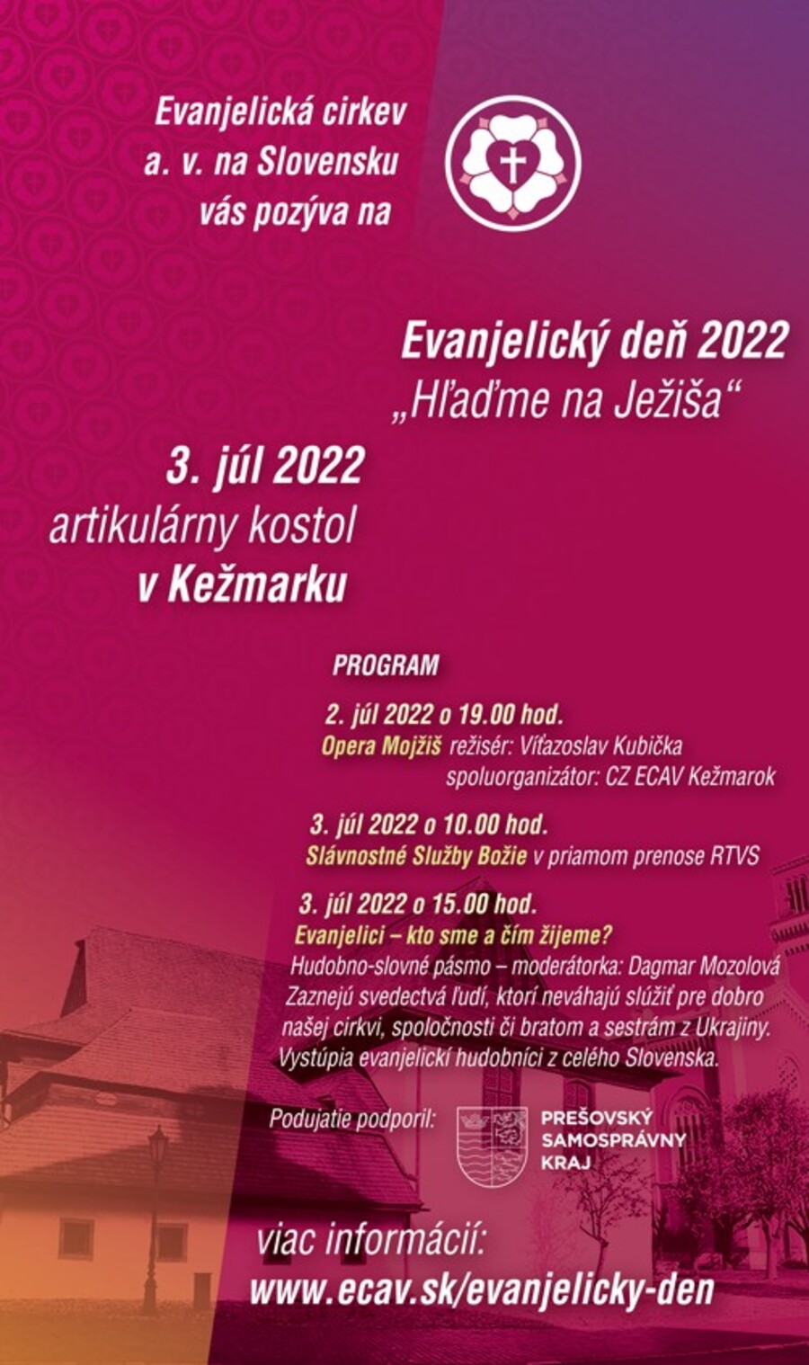 Evanjelický deň 2022 v Kežmarku