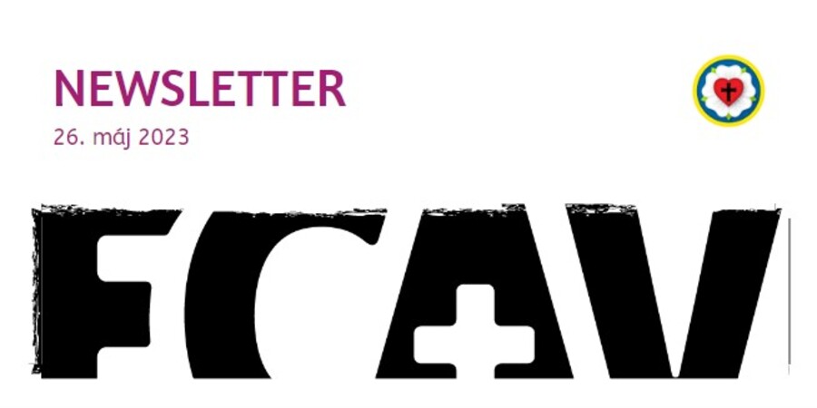 Newsletter ECAV, 26.5.2023