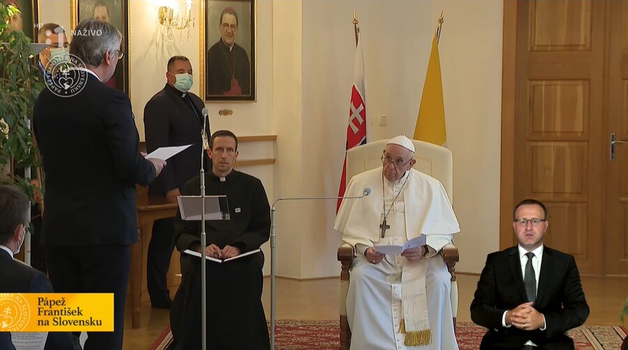 Príhovor gen. biskupa ECAV Ivana Eľka pri príležitosti ekumenického stretnutia s pápežom Františkom
