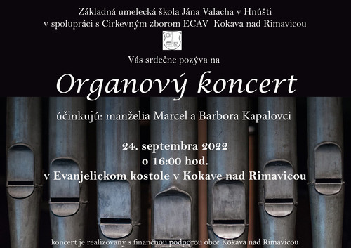 Organový koncert v Kokave nad Rimavicou