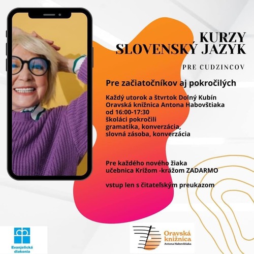Nové kurzy slovenského jazyka v Dolnom Kubíne