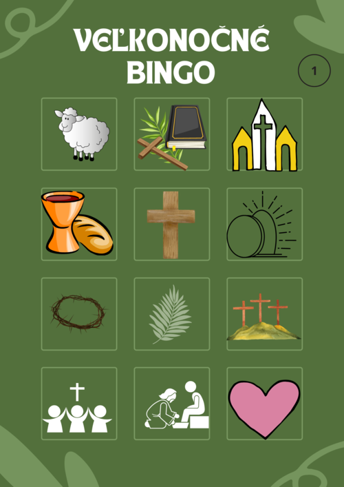 Veľkonočné bingo