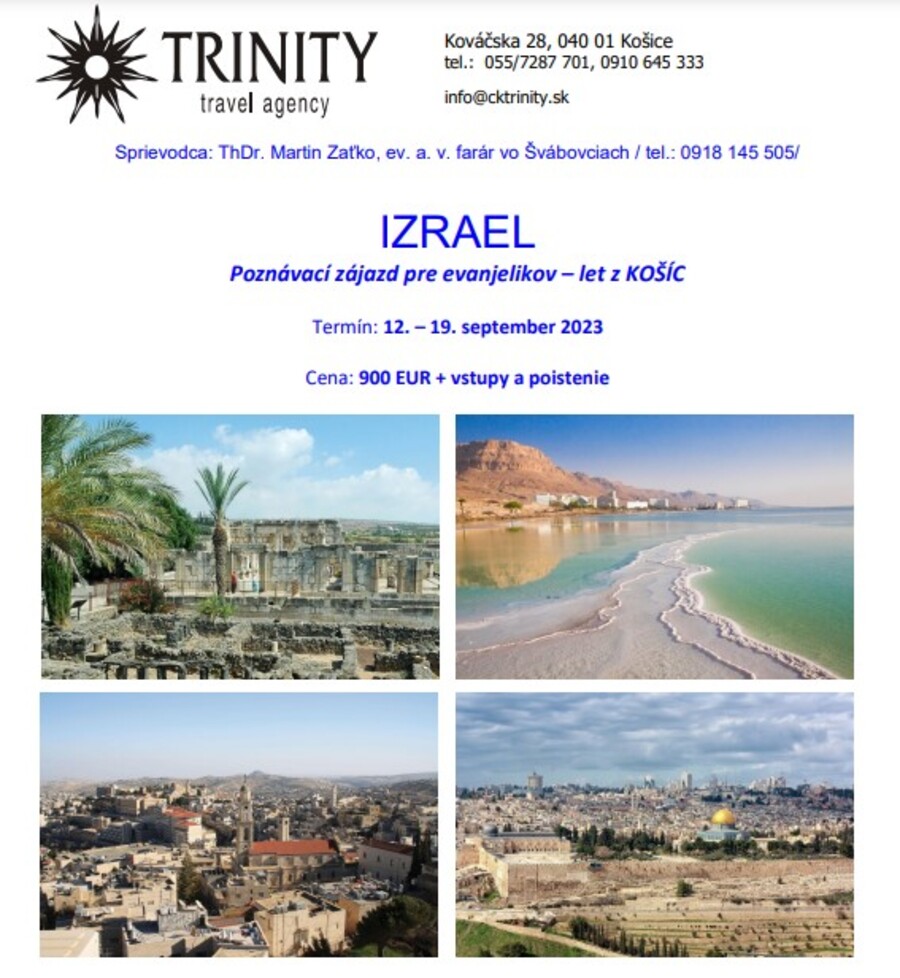 Poznávací zájazd do Izraela