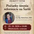 Počiatky šírenia reformácie na Šariši
