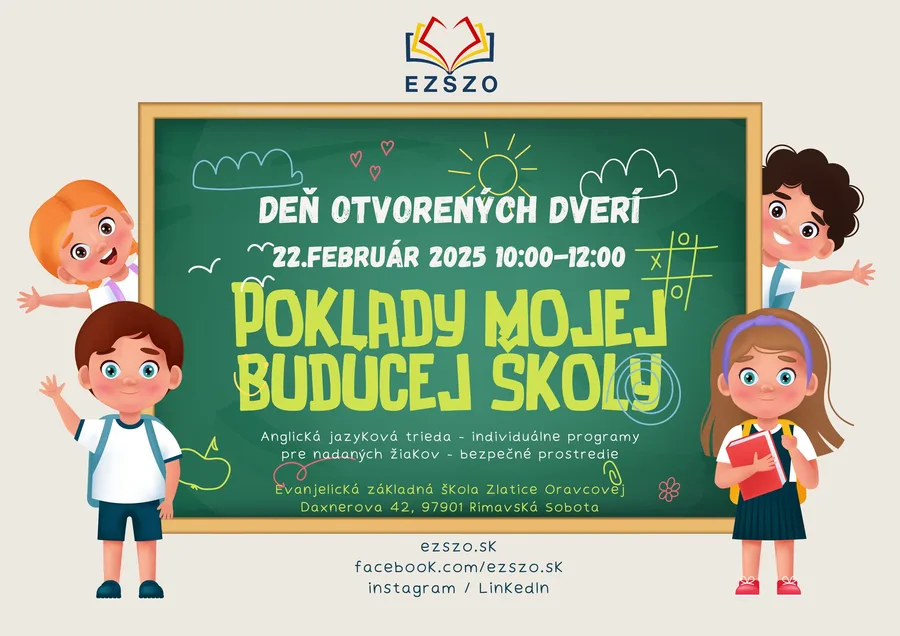 DOD na Evanjelickej základnej škole Zlatice Oravcovej
