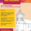 Noc kostolov 2026 v Hanušovciach nad Topľou