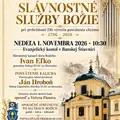 Slávnostné Služby Božie pri 230. výročí posvätenia chrámu v Banskej Štiavnici
