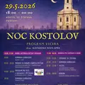 Noc kostolov 2026