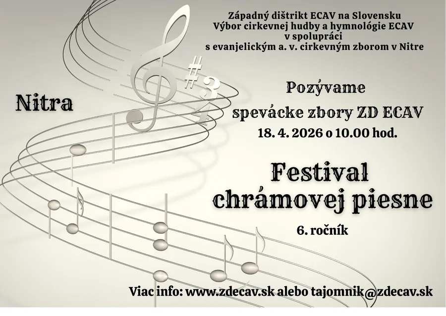 6. ročník Festivalu chrámovej piesne