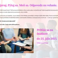 Druhé kolo prijímačiek na EBF UK je otvorené
