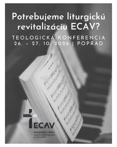 TEOLOGICKÁ konferencia 26. – 27. 10. 2026 | Poprad