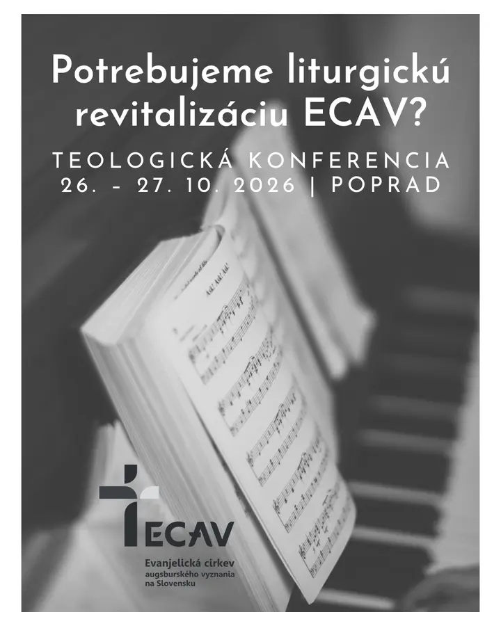TEOLOGICKÁ konferencia 26. – 27. 10. 2026 | Poprad