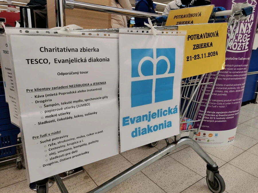 Vyhodnotenie potravinovej zbierky