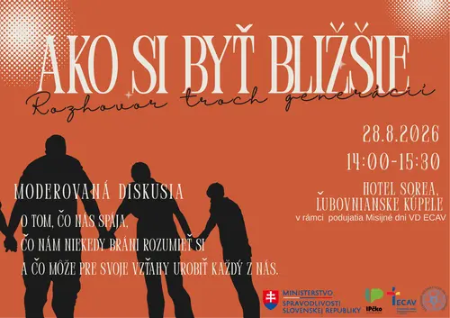 Ako si byť bližšie? Rozhovor troch generácií 