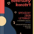 Benefičný koncert speváckeho zboru Letorast