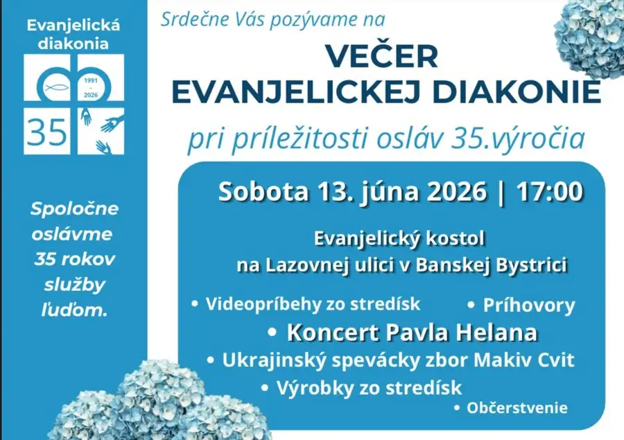 Večer evanjelickej diakonie