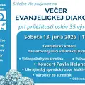Večer evanjelickej diakonie