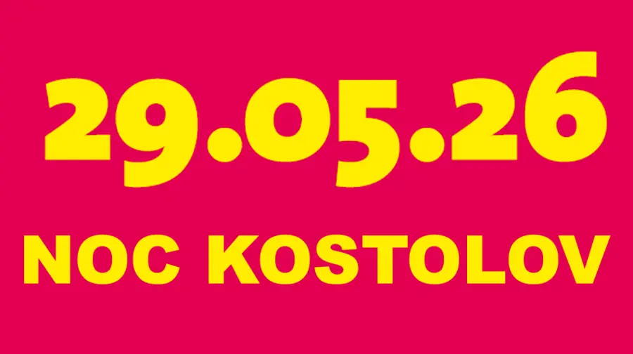 Noc kostolov - 29.05.2026