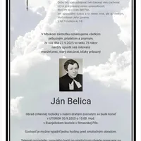 K nebeskému Otcovi odišiel brat diakon Ján Belica