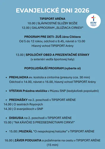 Na čo sa môžeme tešiť v Banskej Bystrici, 14.6.2026?