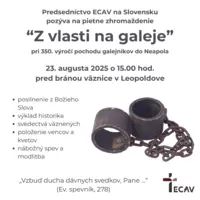 Pietne zhromaždenie „Z vlasti na galeje“
