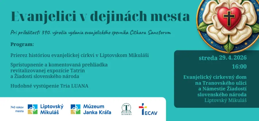 Evanjelici v dejinách mesta