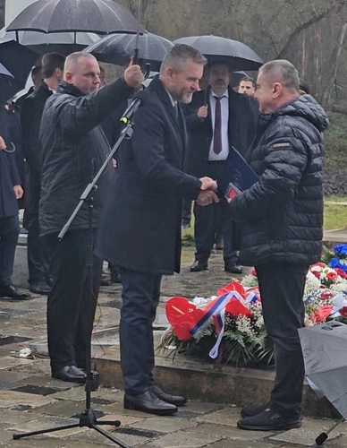 Štátne vyznamenanie Ľubomírovi Marcinovi