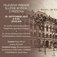 Prenosy na internete a v médiách, 18. a 20.9.2026
