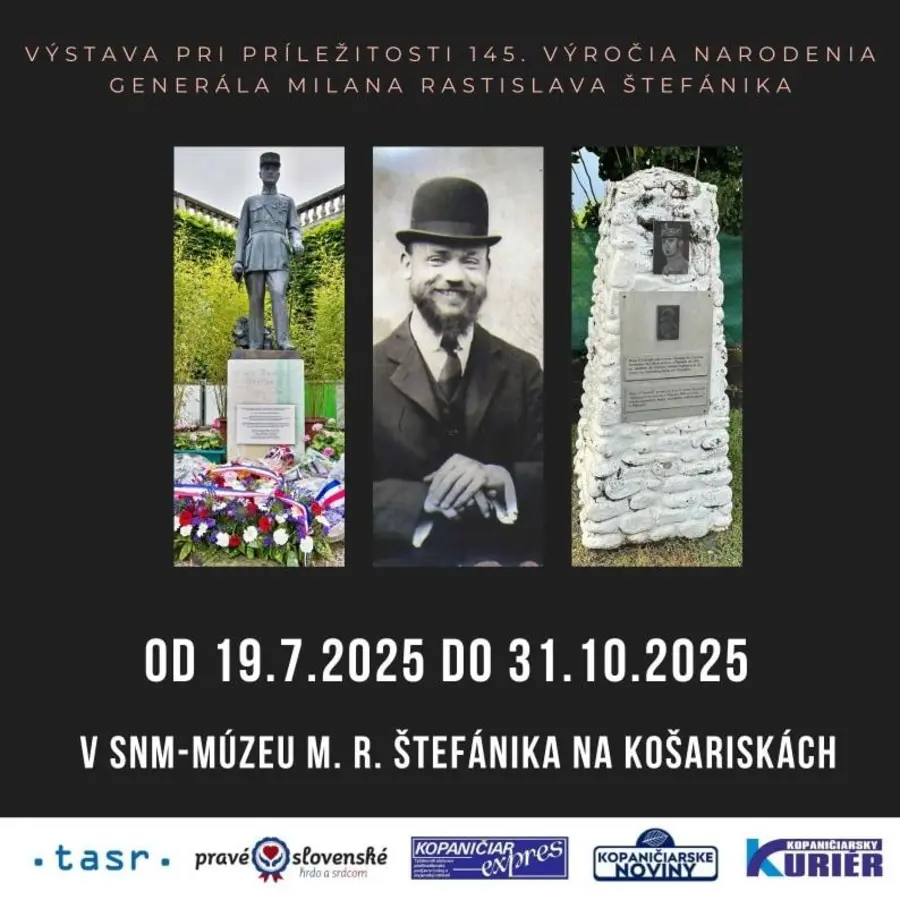Výstava o Milanovi Rastislavovi Štefánikovi