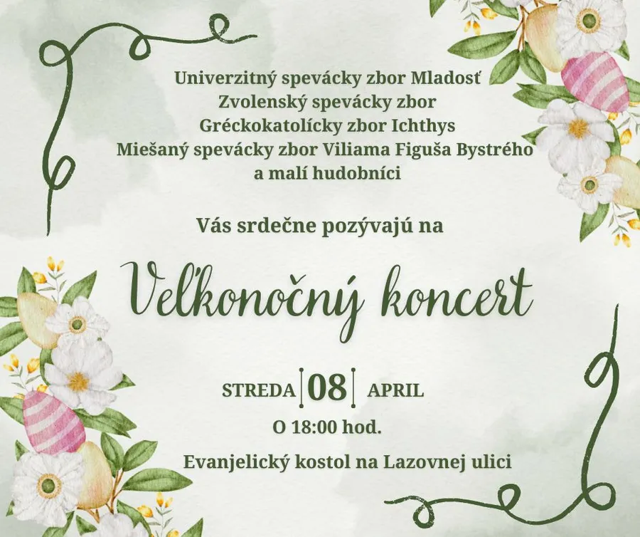 Veľkonočný koncert v Banskej Bystrici