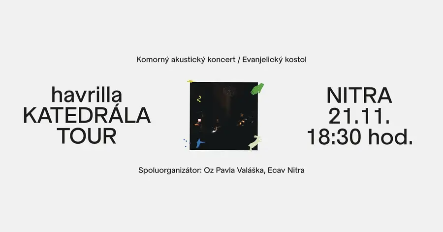 Komorný akustický koncert v Nitre