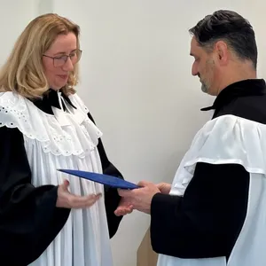 Prvá uniformovaná duchovná Ekumenickej pastoračnej služby v rezorte financií