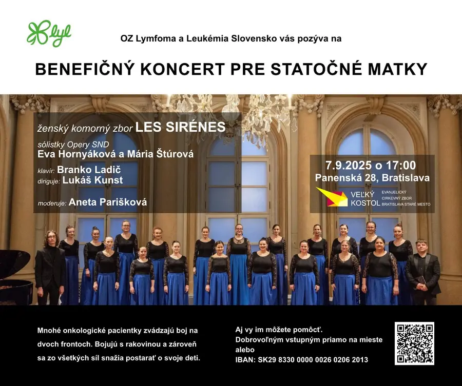 Benefičný koncert pre statočné matky