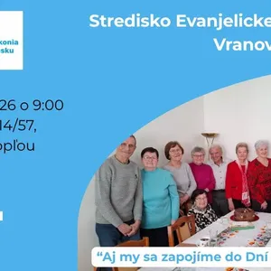 Dni služby NAŽIVO prinesú diakoniu bližšie k ľuďom