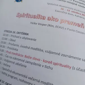 III. ekumenická duchovná obnova