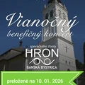Benefičný koncert speváckeho zboru HRON