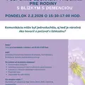 PODPORNO-EDUKAČNÝ PROGRAM PRE RODINY S BLÍZKYM S DEMENCIOU