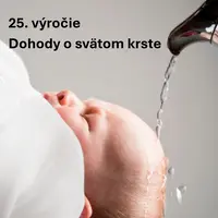 25. výročie Dohody o svätom krste