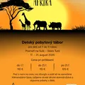 Dobrodružná Afrika- detský pobytový tábor