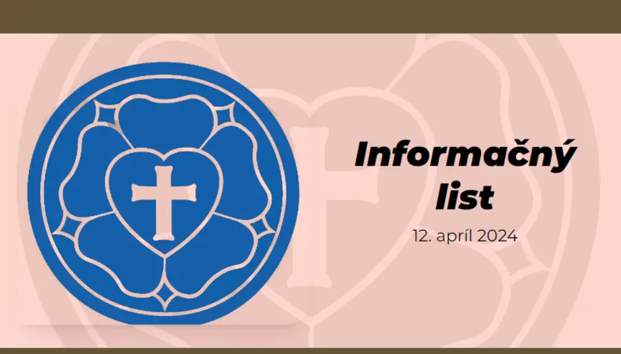 Informačný list, 12.4.2024