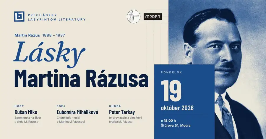 Lásky Martina Rázusa- prechádzky labyrintom literatúry