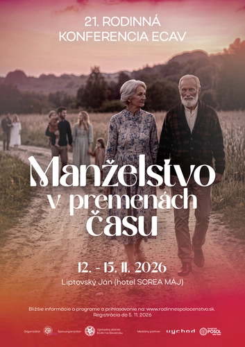 POZÝVAME: 21. rodinná konferencia RoS ECAV 2026